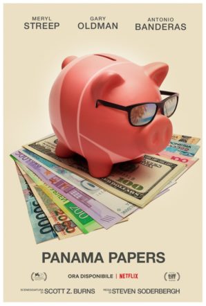 Poster del film Panama Papers su flanerí