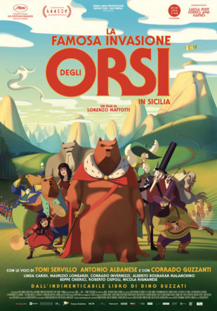 Poster del film La famosa invasione degli orsi in Sicilia su Flanerí